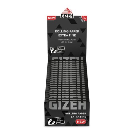 Gizeh 1290 - Cartine Corte Black Doppie