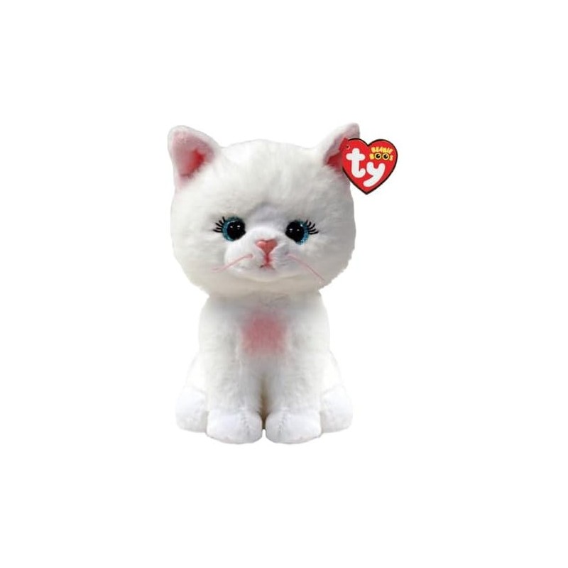 Ty 37377 - Beanie Boos - Amelia Gatto Bianco 15 cm
