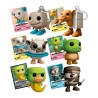 Skifidol 7451 - Skifidol Italian BrainRot Carta con Action Figure Display 12 Bustine