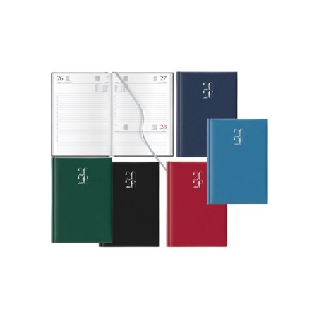 Notabene 8829 - Agenda 2026 Giornaliera Gommata 14x21 cm Verde