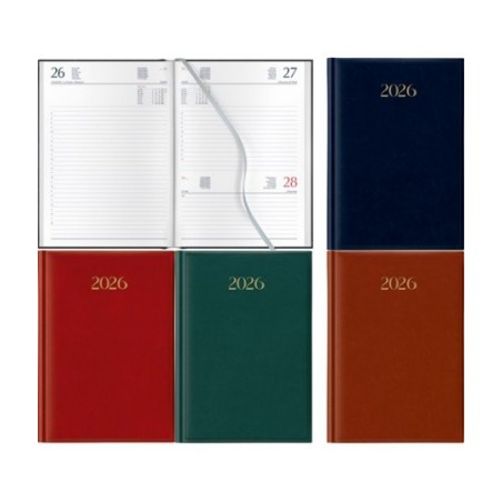 Notabene 8836 - Agenda 2026 Giornaliera 14x21 cm Blu