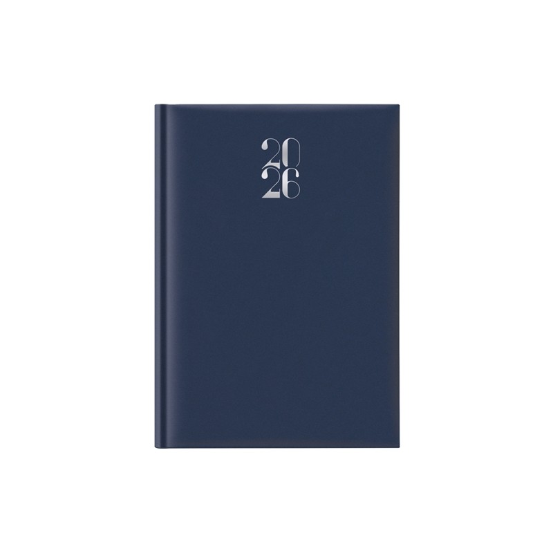 Notabene 8891 - Agenda 2026 Giornaliera Gommata 21x29 cm Blu