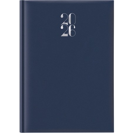Notabene 8891 - Agenda 2026 Giornaliera Gommata 21x29 cm Blu