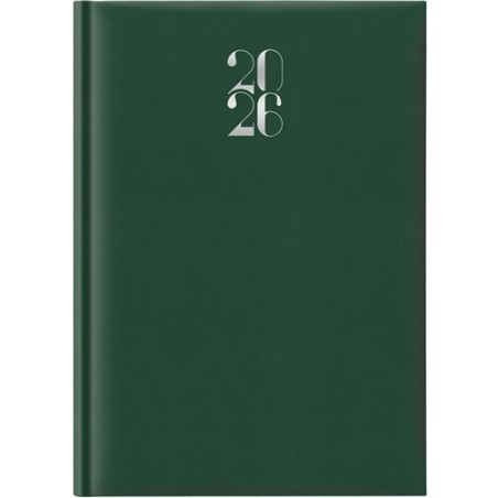 Notabene 8893 - Agenda 2026 Giornaliera Gommata 21x29 cm Verde