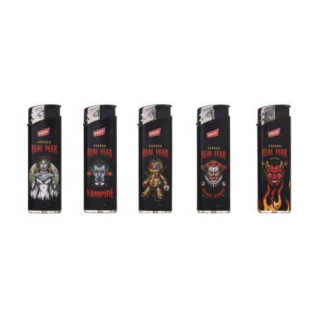 Prof 41804724 - Accendini Elettronici Ricaricabili Real Fear Conf.50 pz