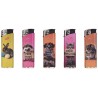 Prof 41804779 - Accendini Elettronici Ricaricabili Animal Hugs Conf.50 pz