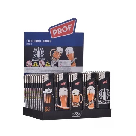 Prof 41804809 - Accendini Elettronici Ricaricabili Beer Conf.50 pz