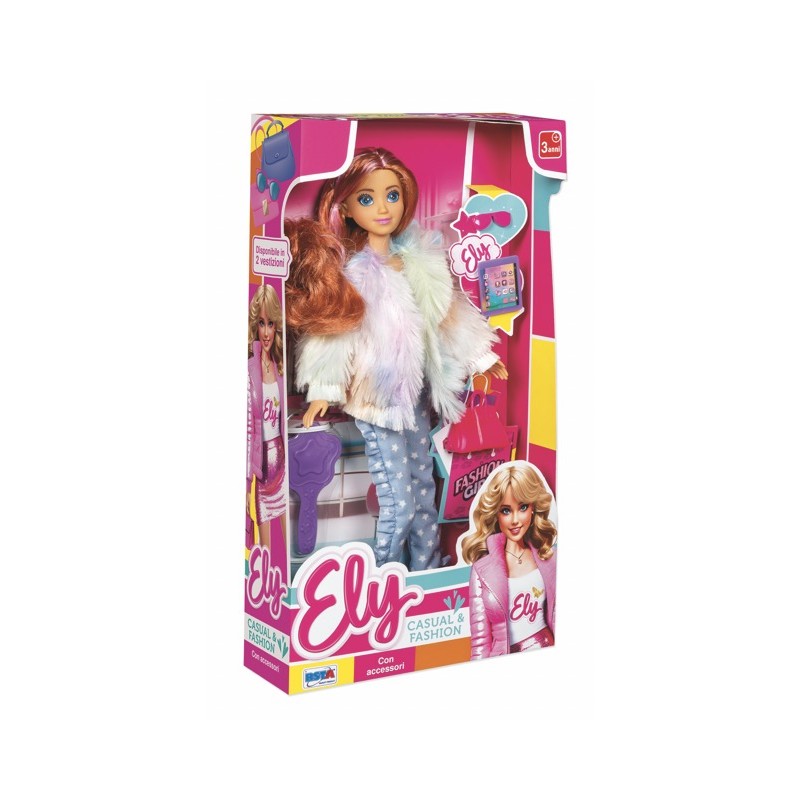 Rstoys 12185 - Bambola Ely Casual and Fashion 30 cm