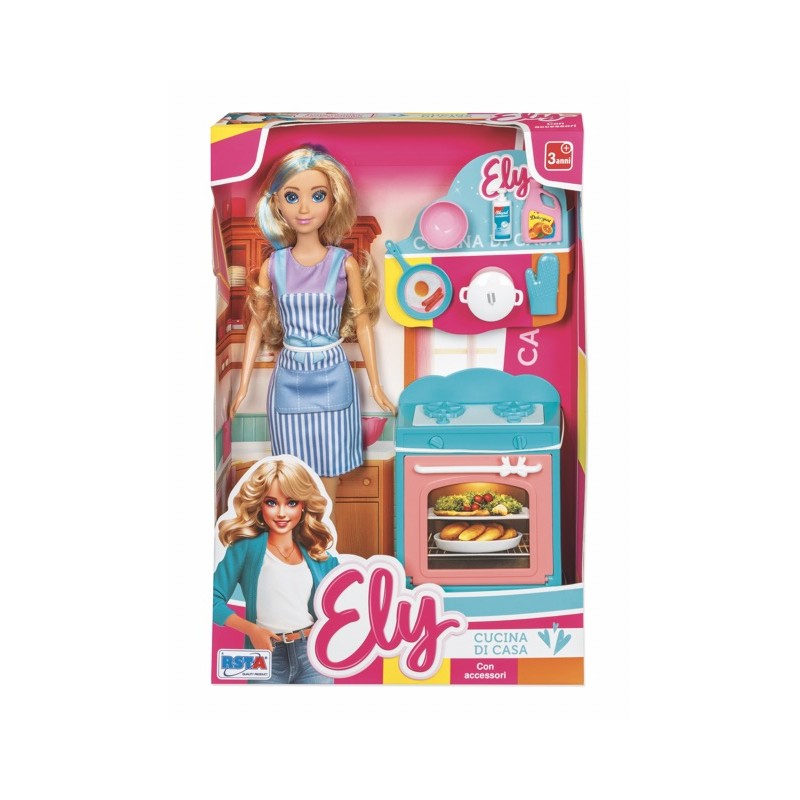 Rstoys 12193 - Ely 30cm con Cucina di Casa