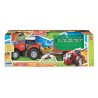Rstoys 12198 - Trattore Agricolo a Frizione con Rimorchio Luci e Suoni