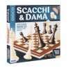 Rstoys 12208 - Scacchi e Dama Grande Magnetico Chiudibile