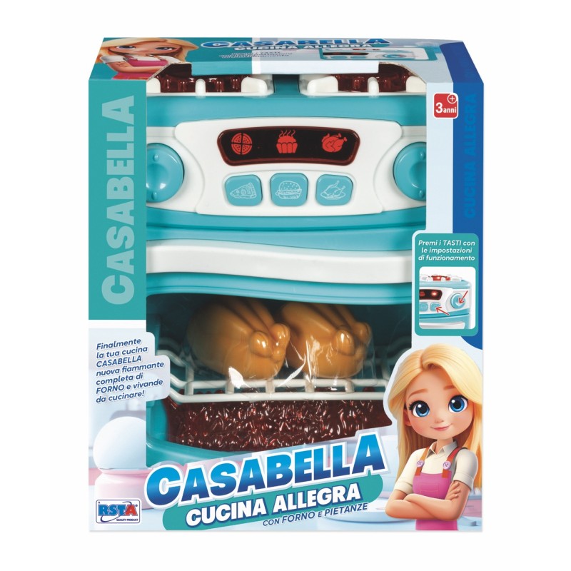 Rstoys 12228 - Casabella Cucina Allegra Forno e Pietanze Luci e Suoni