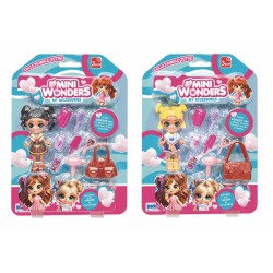 Rstoys 12136 - Blister Bambole MiniWonder 9 cm