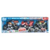 Rstoys 12153 - Playset 3 Moto a Frizione Scala 1:18 Luci e Suoni