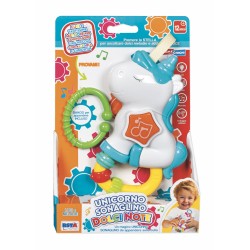 Rstoys 12158 - Unicorno Sonaglino Dolci Note Luci e Suoni