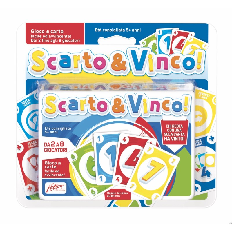 Rstoys 10552 - Gioco di Carte Scarta e Vinci