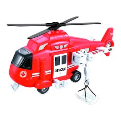 Rstoys 10706 - Elicotteri da Soccorso a Frizione Luci e Suoni