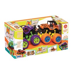 Rstoys 11004 - Set 2 Jeep Monster 4x4 Retrocarica