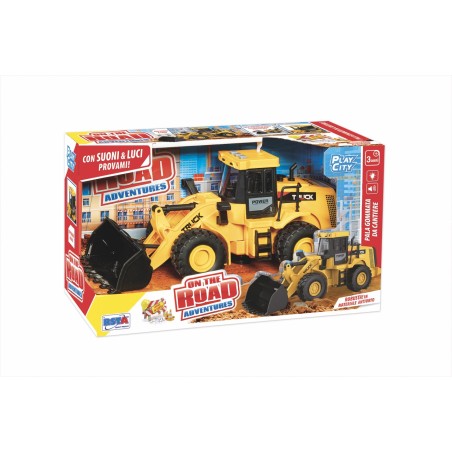 Rstoys 11913 - Ruspa Gommata a Frizione Luci e Suoni