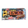 Rstoys 11955 - Camion Bisarca Frizione Luci e Suoni con 4 Auto Die-cast