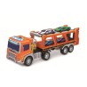 Rstoys 11955 - Camion Bisarca Frizione Luci e Suoni con 4 Auto Die-cast