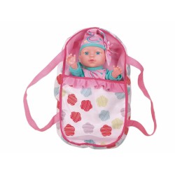 Rstoys 11976 - Bambola Bebè Bellissimo 30cm con Sacca e Biberon