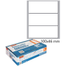 Ans 108 - Busta Etichette Adesive 100x46 Conf.10 Fogli