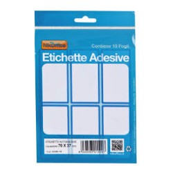 Ans 80 - Busta Etichette Adesive 28x12 Conf.10 Fogli