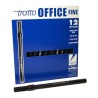 Fila 730503 - Tratto Office Fine Nero Conf.12 pz