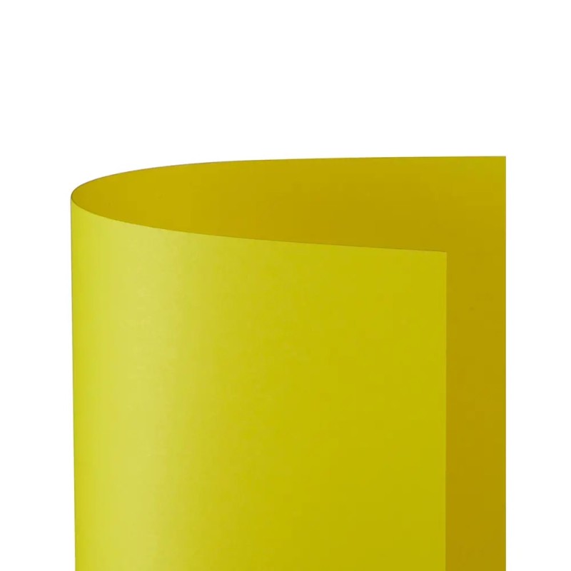 Favini A35B012 - Cartoncino Bristol 200gr 50 x 70 Giallo Sole
