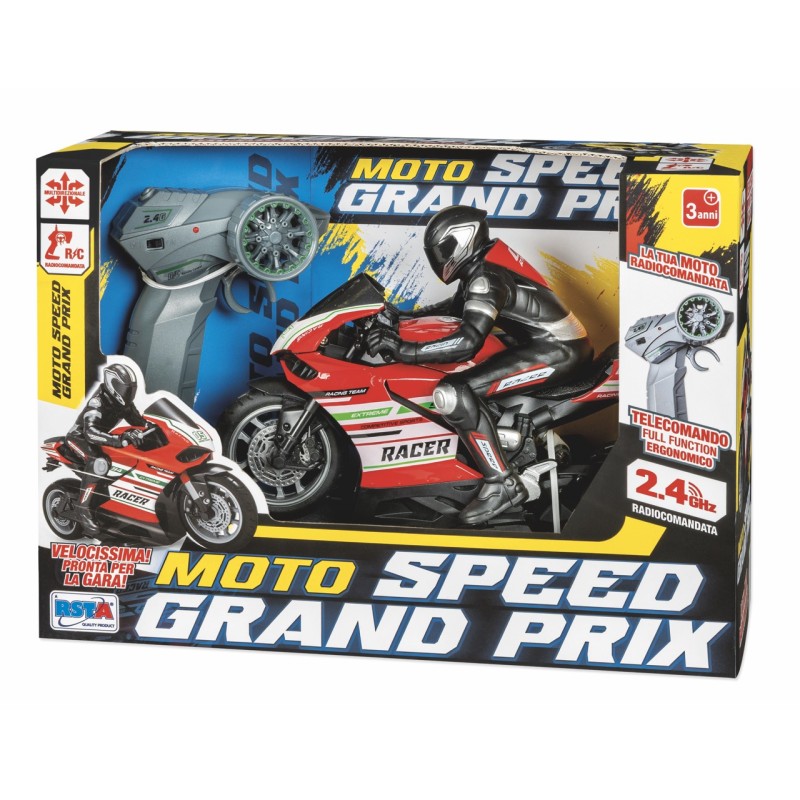 Rstoys 12215 - Moto Speed Gran Prix Radiocomandata Scala 1:14 Ass