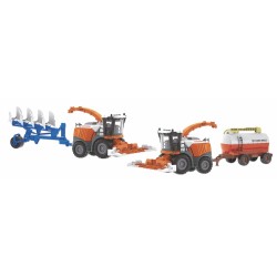 Rstoys 12199 - Playset Mietitrebbia Frizione la Grande Fattoria Luci e Suoni