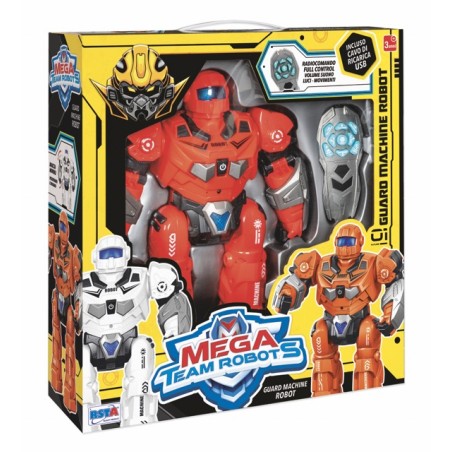 Rstoys 12192 - Robot Radiocomandato Guard Machine Ricarica Usb
