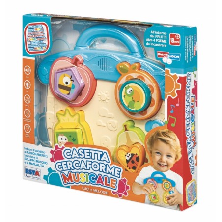 Rstoys 12189 - Primigiochi Casetta Cercaforme Musicale