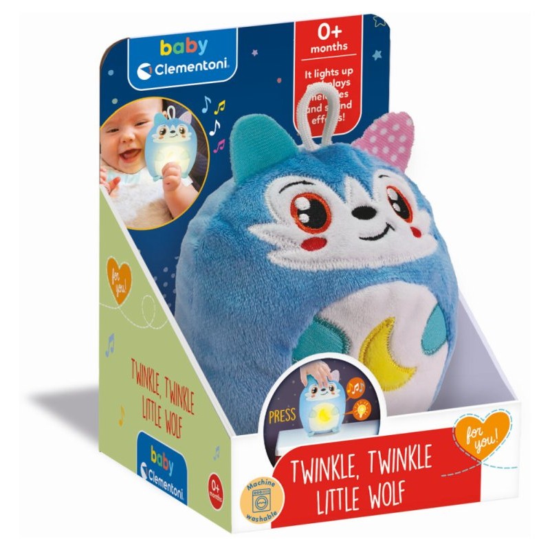 Clementoni 17554 - Baby Clementoni - Twinkle Twinkle Little Wolf