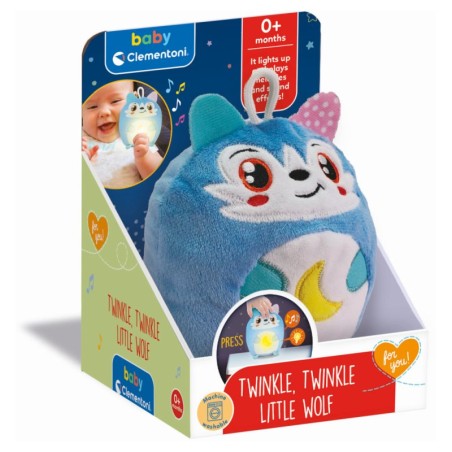 Clementoni 17554 - Baby Clementoni - Twinkle Twinkle Little Wolf