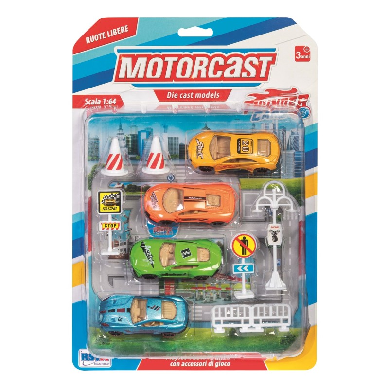 Rstoys 11198 - Blister Motorcast 4 Auto e Accessori