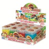 Rstoys 11174 - Slime Jurassic Fossil Display 12 pz