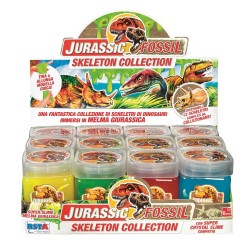 Rstoys 11174 - Slime Jurassic Fossil Display 12 pz