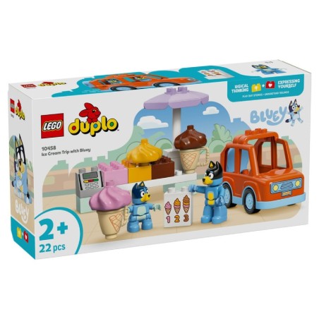 Lego 10458 - Duplo - Visita Alla Gelateria Di Bluey