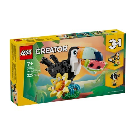 Lego 31173 - Creator - Animali Selvatici Tucano Tropicale