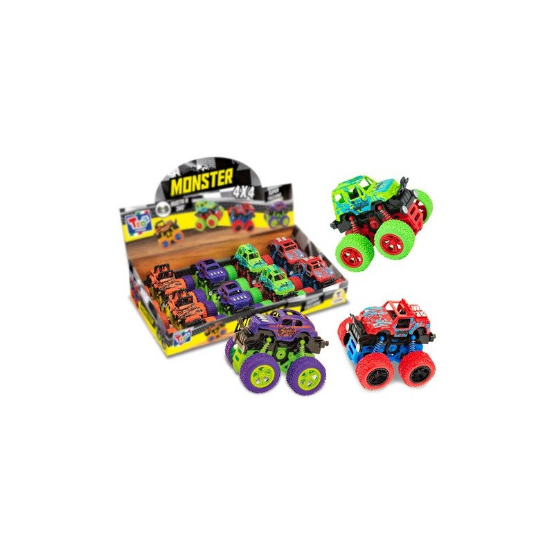 Teorema 68447 - Monster 4x4 Frizione Display 8 pz