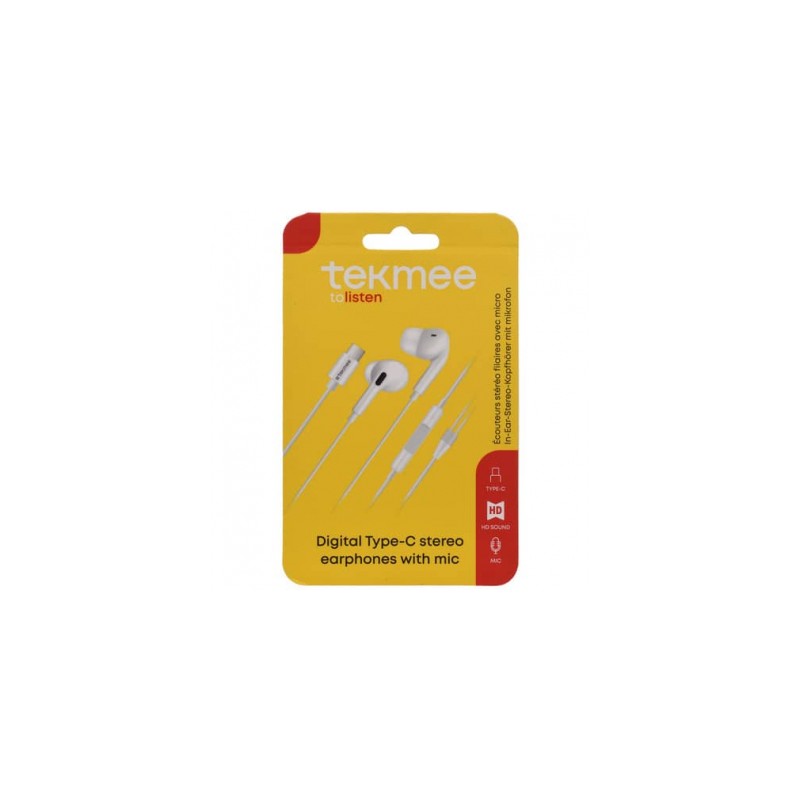 Tekmee 40430163 - Auricolari con Microfono Type-c