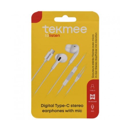 Tekmee 40430163 - Auricolari con Microfono Type-c