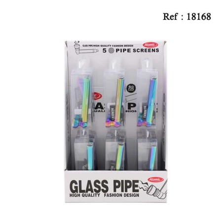 Atomic 212806 - Mini Pipetta Rainbow Display 24 pz