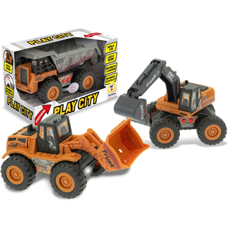 Teorema 68718 - Mezzi del Cantiere a Frizione Luci e Suoni