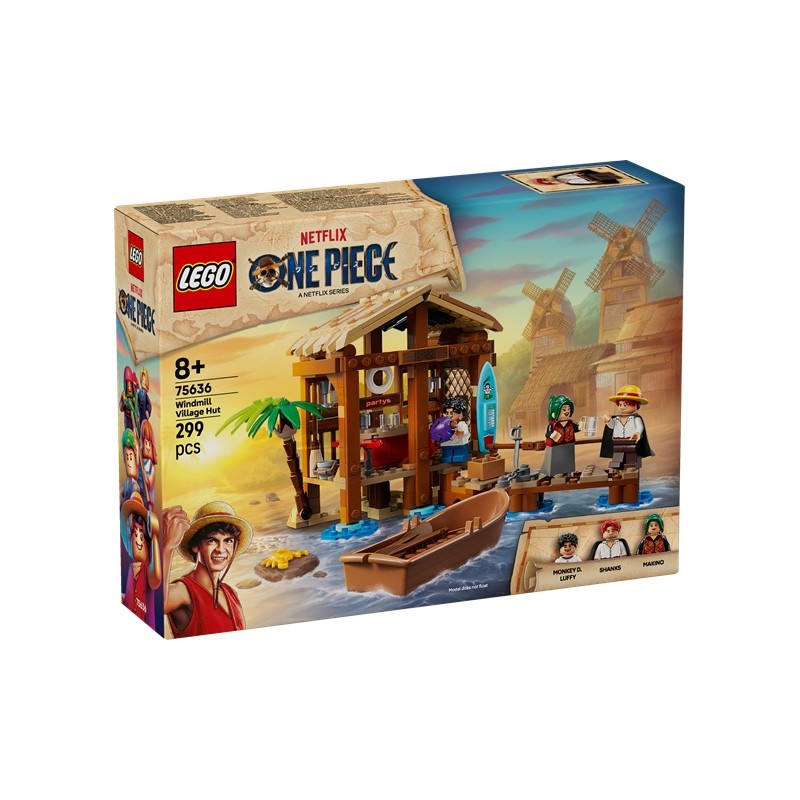Lego 75636 - One Piece - La Capanna del Villaggio Foosha