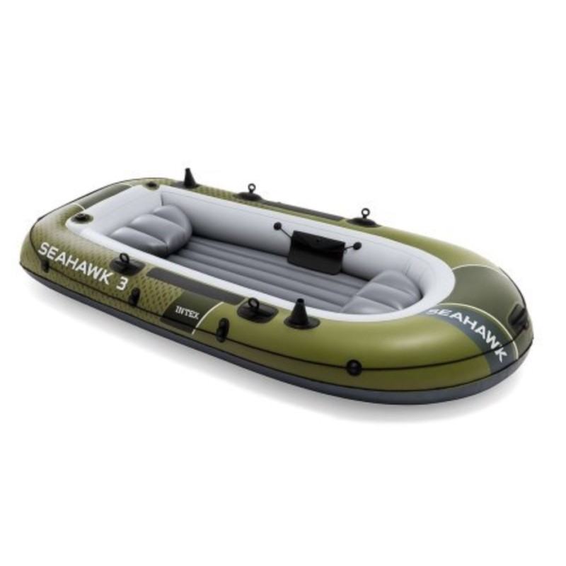 Intex 66333 - Canotto Seahawk 3 Set 295 x 137 cm con Pompa e Remi