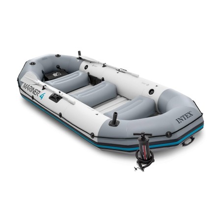 Intex 68376 - Canotto Pro Mariner 4 328 x 145 x 48 cm con Pompa e Remi