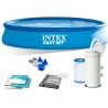 Intex 28158 - Piscina Easy Set 457 x 84 cm con Pompa e Filtro